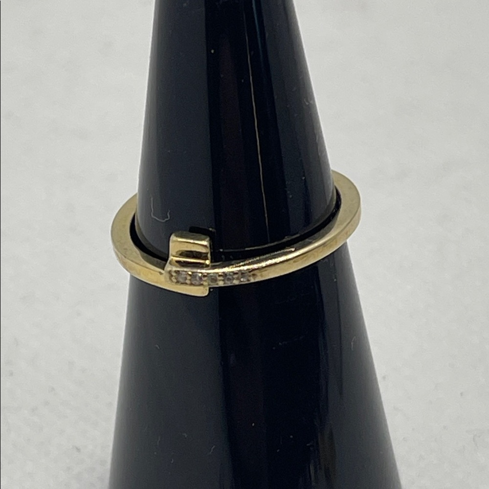 Miansai 14k Gold Vermeil Cubist Ring 925